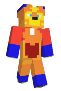 PyroFusky Minecraft avatar full body