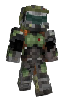 PyroUH Minecraft avatar full body