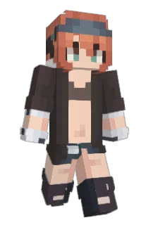 Pyromander Minecraft avatar full body