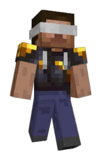 Pyroniic Minecraft avatar full body