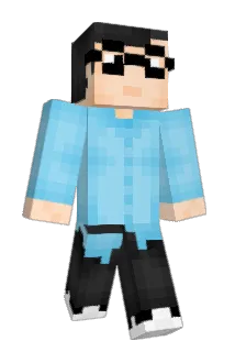 Pyrovalence Minecraft avatar full body