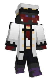 Pyrovenom Minecraft avatar full body