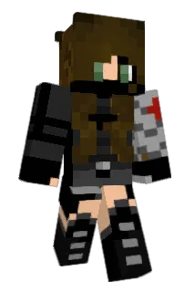 Pythiaaa Minecraft avatar full body
