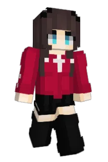 Pythiose Minecraft avatar full body