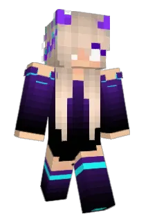 PyxaNatina Minecraft avatar full body