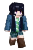 Q0Q66 Minecraft avatar full body