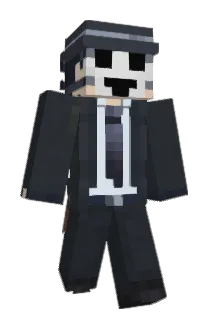 Q8N2SQ Minecraft avatar full body