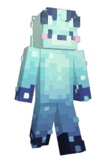 QAQ9358 Minecraft avatar full body