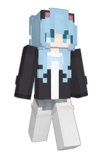 QAQxiaoxia Minecraft avatar full body