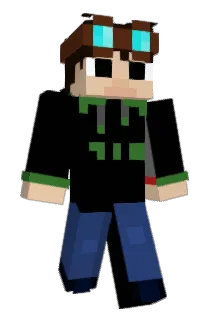 QB2807 Minecraft avatar full body