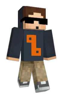 QB411 Minecraft avatar full body
