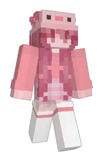 QBai_tang Minecraft avatar full body