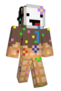 QCHIBOU Minecraft avatar full body