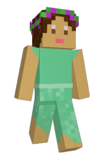 QCLady Minecraft avatar full body