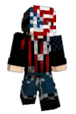 QK65 Minecraft avatar full body