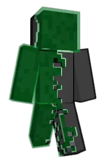 QMS1100 Minecraft avatar full body