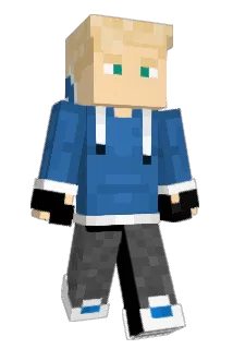 QP3133 Minecraft avatar full body