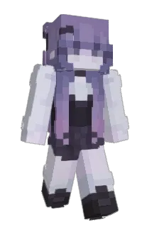 QTSeval Minecraft avatar full body
