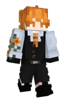 QUA001P Minecraft avatar full body