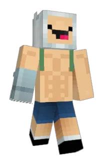 QWEN408 Minecraft avatar full body