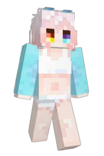 QYsam Minecraft avatar full body