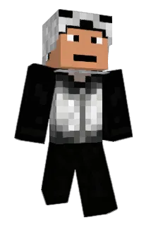 Qbertness Minecraft avatar full body