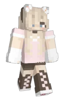 Qelloww Minecraft avatar full body