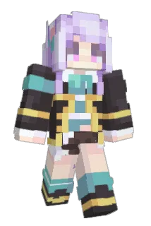 QiShiny Minecraft avatar full body