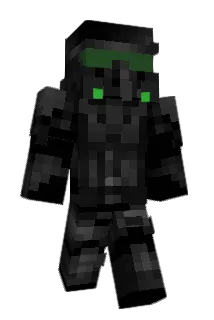 Qsprey Minecraft avatar full body