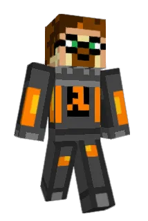 Qtong Minecraft avatar full body