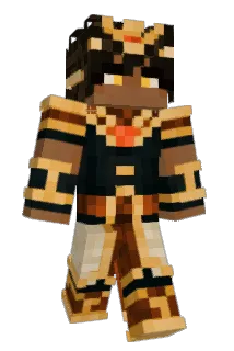 Qu33nL30 Minecraft avatar full body
