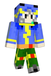 Qu_Wen Minecraft avatar full body