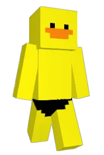 Quacken Minecraft avatar full body