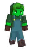 Quacksan Minecraft avatar full body