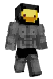 Quackstone Minecraft avatar full body