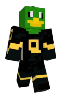 Quackuaman Minecraft avatar full body