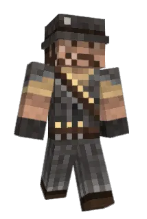 QuantumRock Minecraft avatar full body