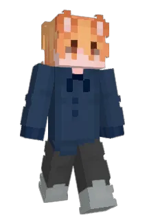Qubittiger Minecraft avatar full body
