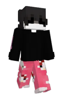 QueDark Minecraft avatar full body