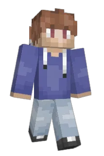 Queazy_Prompt Minecraft avatar full body