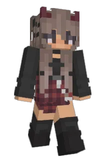 QueenAimz Minecraft avatar full body