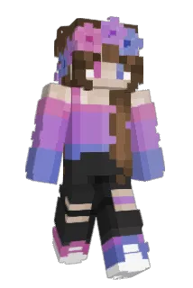 QueenBestGirl Minecraft avatar full body