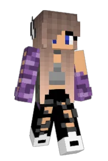 QueenGalaxyy Minecraft avatar full body