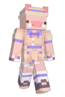QueenJMonkey Minecraft avatar full body