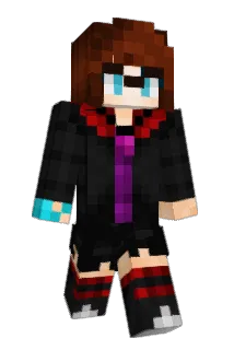 QueenKyrae Minecraft avatar full body