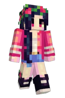 QueenLuvsSims Minecraft avatar full body