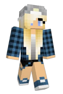 QueenMoustache Minecraft avatar full body