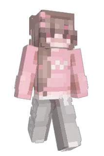 QueenSashaA Minecraft avatar full body