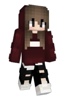 QueenSiina Minecraft avatar full body