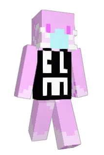 QueenTrixie Minecraft avatar full body